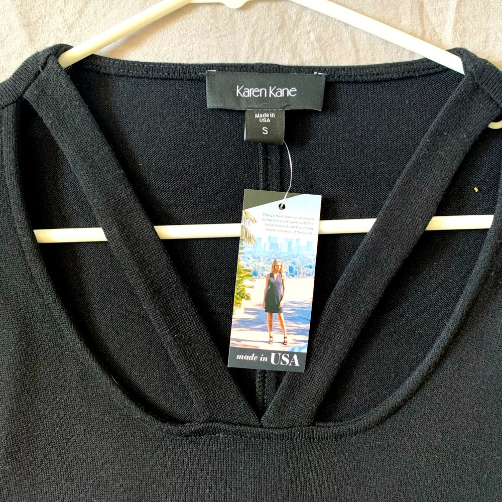 New With Tags black long sleeve dress